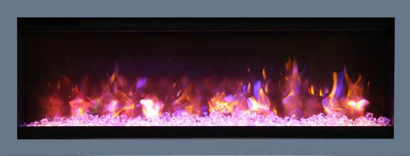 Amantii Symmetry Smart 100" Electric Fireplace 9 Amantii Symmetry Smart 100" Electric Fireplace - Image 9