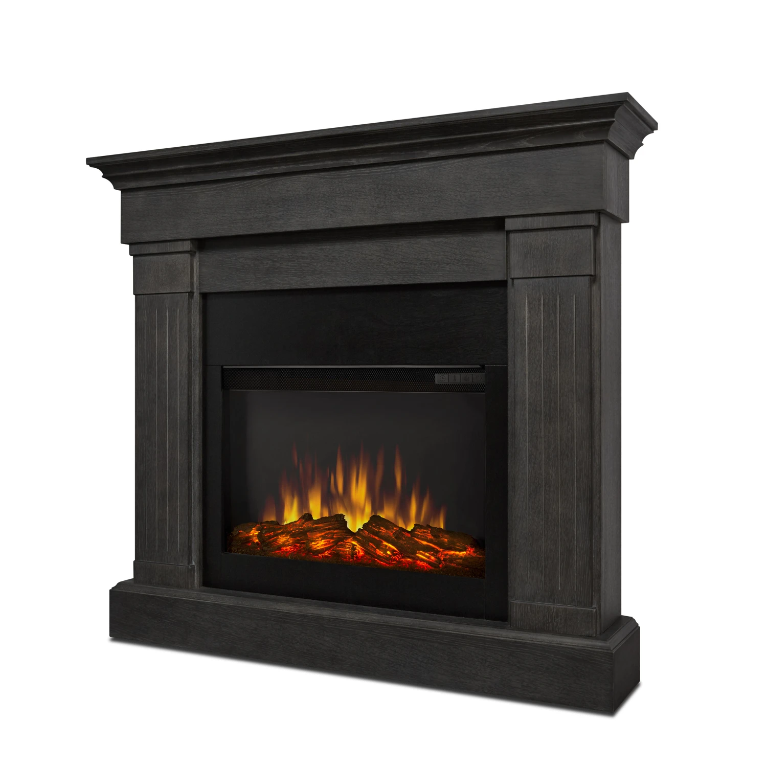 47" Crawford Gray Slim Infrared Electric Fireplace 1 47" Crawford Gray Slim Infrared Electric Fireplace