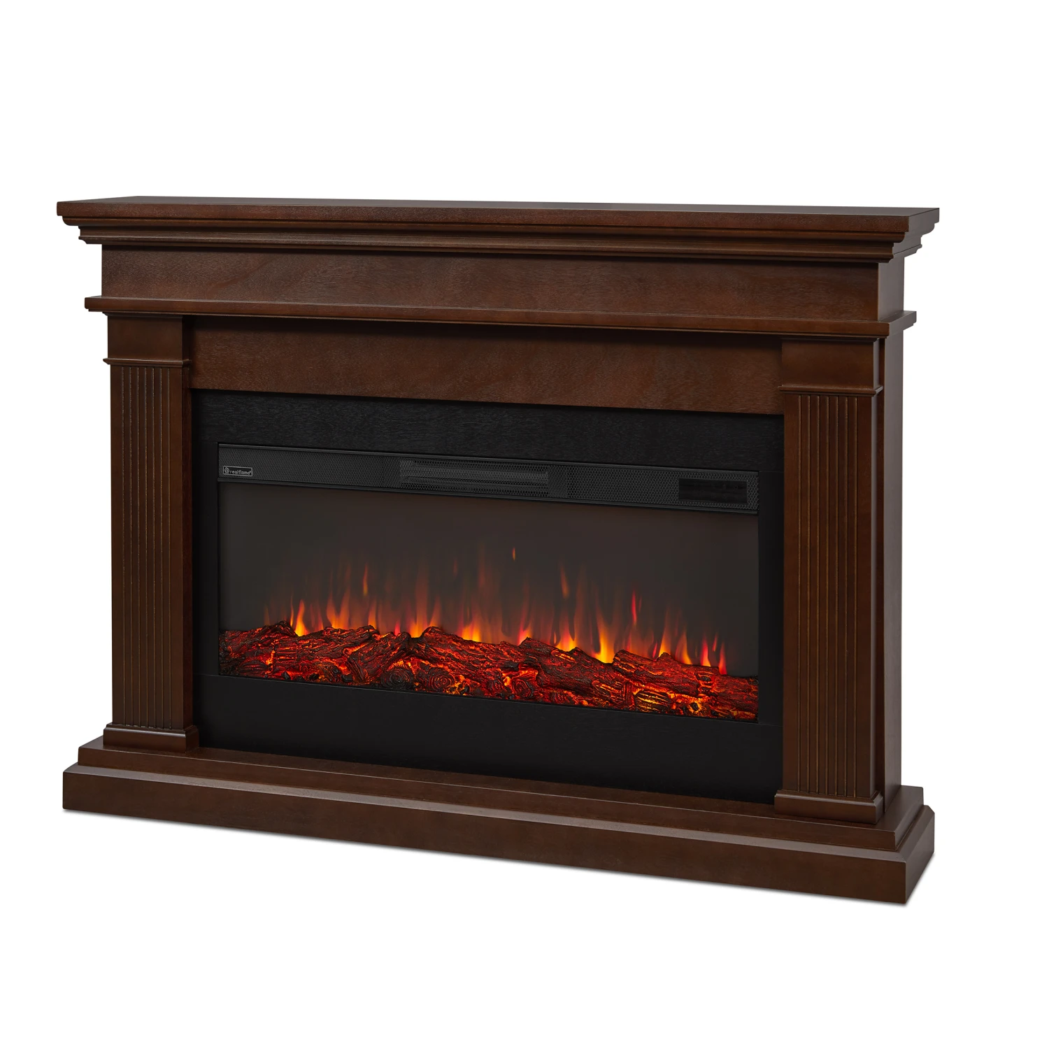 58" Beau Dark Walnut Electric Fireplace 3 58" Beau Dark Walnut Electric Fireplace - Image 3