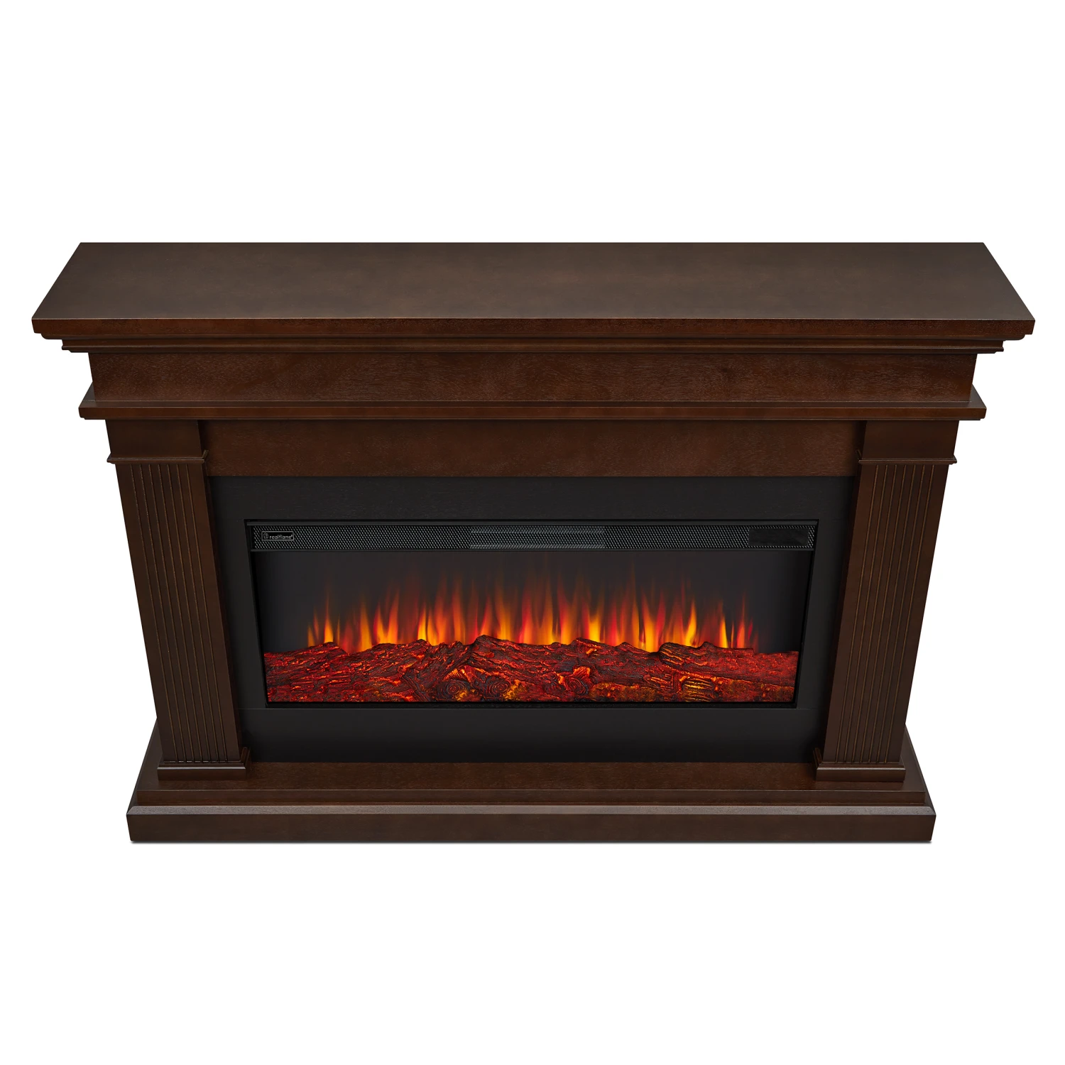 58" Beau Dark Walnut Electric Fireplace 5 58" Beau Dark Walnut Electric Fireplace - Image 5