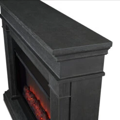 58" Beau Gray Electric Fireplace -Dimplex Shop 8080E GRY Corner
