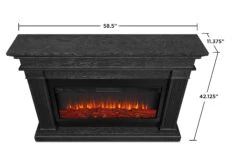 58" Beau Gray Electric Fireplace -Dimplex Shop 8080E GRY DIMS