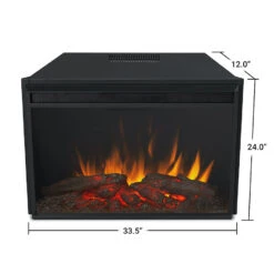 Whittier Grand Rustic White Electric Fireplace -Dimplex Shop 8440E AGR 5099 DIMS