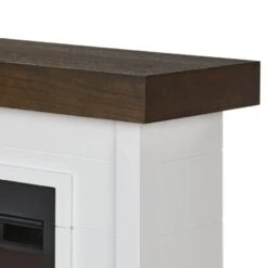 67" Bernice White Electric Fireplace -Dimplex Shop 9 117