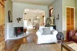 28" Lynwood Cast Iron Freestanding Electric Fireplace Stove -Dimplex Shop 9 65