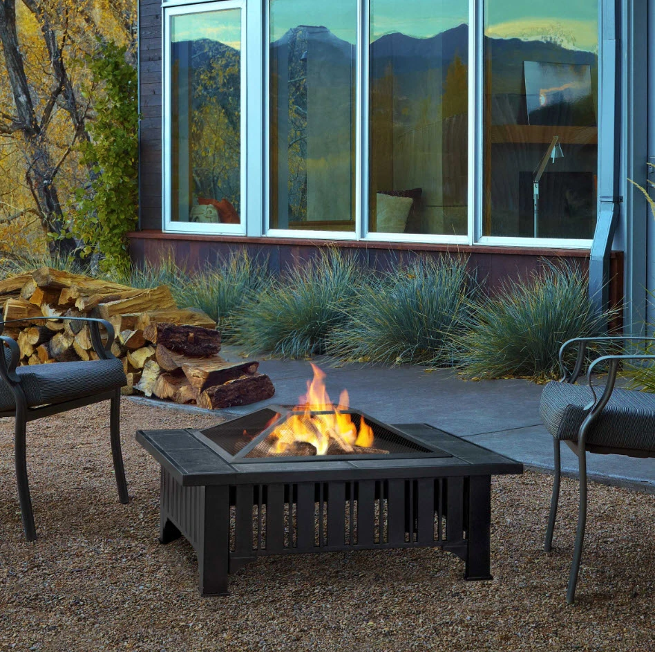 33.6" Lafayette Fire Pit 1 33.6" Lafayette Fire Pit