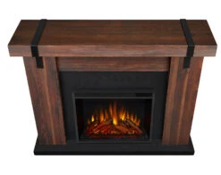 48" Aspen Chestnut Barnwood Electric Fireplace 22 48" Aspen Chestnut Barnwood Electric Fireplace -Dimplex Shop 9220E CHBW Top