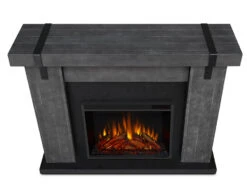 48" Aspen Gray Barnwood Electric Fireplace 22 48" Aspen Gray Barnwood Electric Fireplace -Dimplex Shop 9220E GBW Top