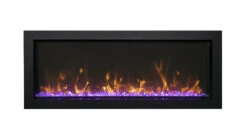 60" Amantii Electric Slim Smart Built-in Electric Fireplace