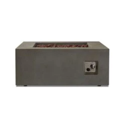 36" Baltic Square Glacier Grey Propane Fire Table 17 36" Baltic Square Glacier Grey Propane Fire Table -Dimplex Shop B201