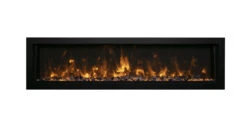 55" Remii Deep Indoor/Outdoor Built-In Electric Fireplace