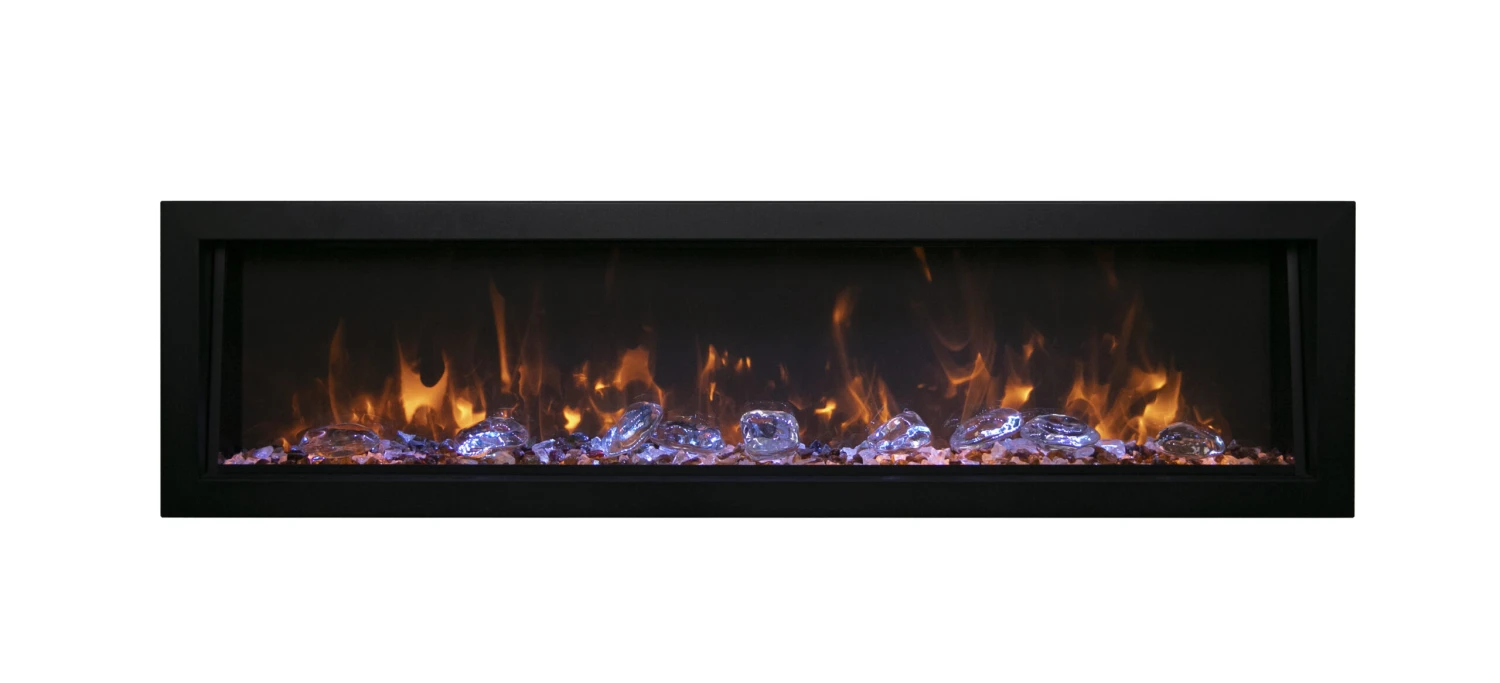 60" Amantii Electric Deep Smart Built-in Electric Fireplace 3 60" Amantii Electric Deep Smart Built-in Electric Fireplace - Image 3