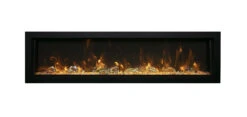 72" Amantii Electric Deep Smart Built-in Electric Fireplace -Dimplex Shop BI60DEEP EMBER YELLOW MG 0704