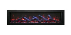 40" Amantii BI Deep SMart Indoor/Outdoor Built-In Electric Fireplace 13 40" Amantii BI Deep SMart Indoor/Outdoor Built-In Electric Fireplace -Dimplex Shop BI60DEEP OAK ORANGE MG 0360