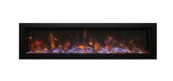 72" Amantii Electric Deep Smart Built-in Electric Fireplace