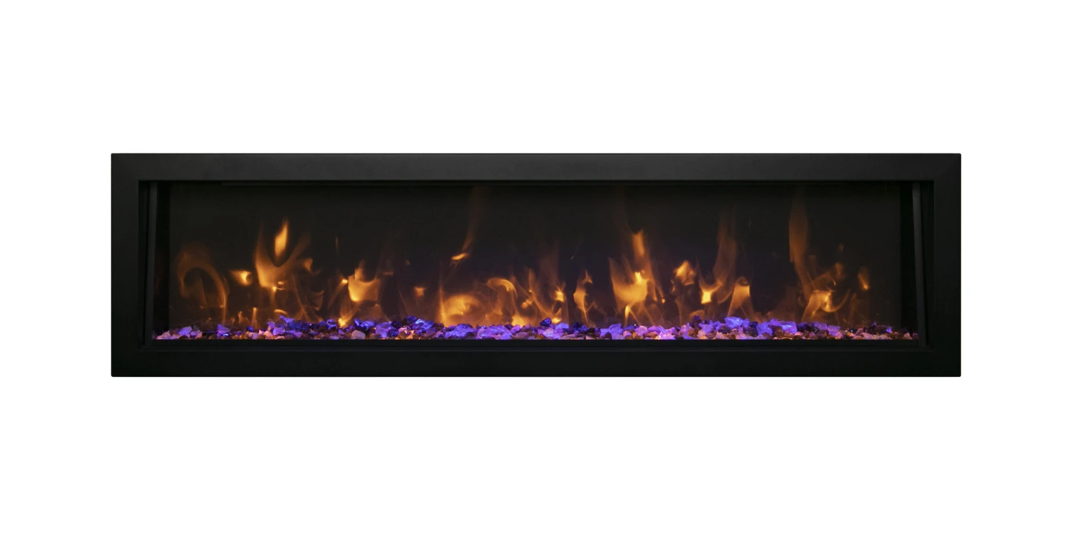 60" Amantii Electric Deep Smart Built-in Electric Fireplace 4 60" Amantii Electric Deep Smart Built-in Electric Fireplace - Image 4