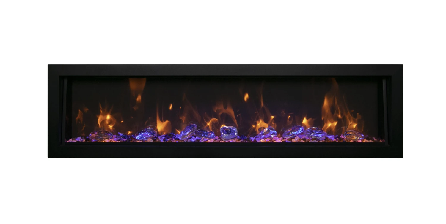 88" Amantii BI Deep Smart Indoor/Outdoor Built-In Electric Fireplace 5 88" Amantii BI Deep Smart Indoor/Outdoor Built-In Electric Fireplace - Image 5