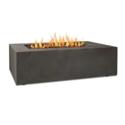 50.5" Glacier Grey Baltic Rectangle Propane Fire Table