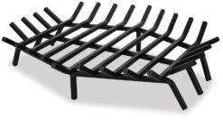 24'' / 27'' / 30'' / 36'' Hex Shaped Fireplace Bar Grate