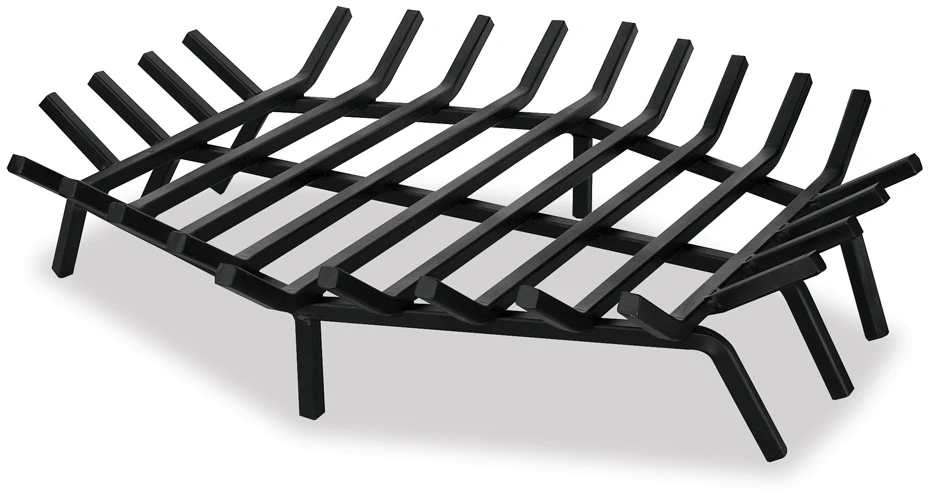 24'' / 27'' / 30'' / 36'' Hex Shaped Fireplace Bar Grate 1 24'' / 27'' / 30'' / 36'' Hex Shaped Fireplace Bar Grate