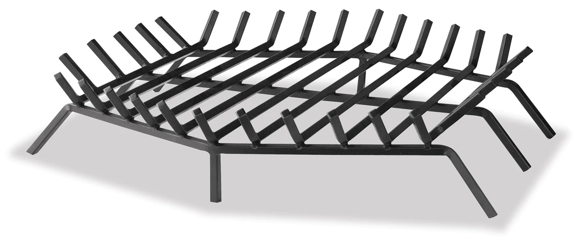 24'' / 27'' / 30'' / 36'' Hex Shaped Fireplace Bar Grate 3 24'' / 27'' / 30'' / 36'' Hex Shaped Fireplace Bar Grate - Image 3