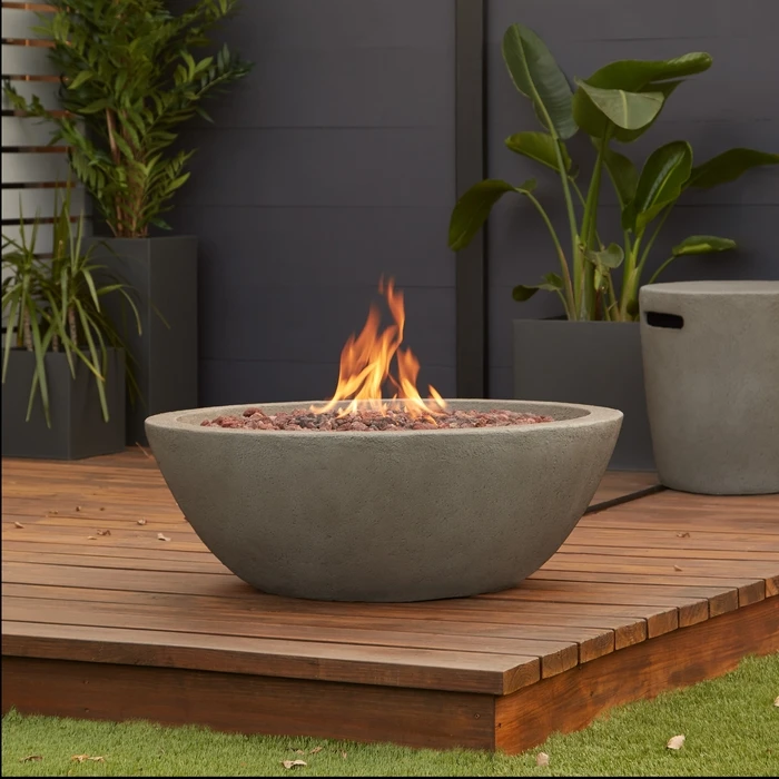 36" Riverside Fire Bowl - Glacier Gray 1 36" Riverside Fire Bowl - Glacier Gray