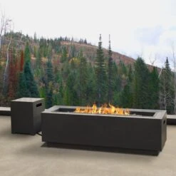 48" Lanesboro Propane Fire Table With Natural Gas Conversion Kit