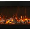 50" Amantii Tru View XL Deep Smart 3 Sided Glass Electric Fireplace