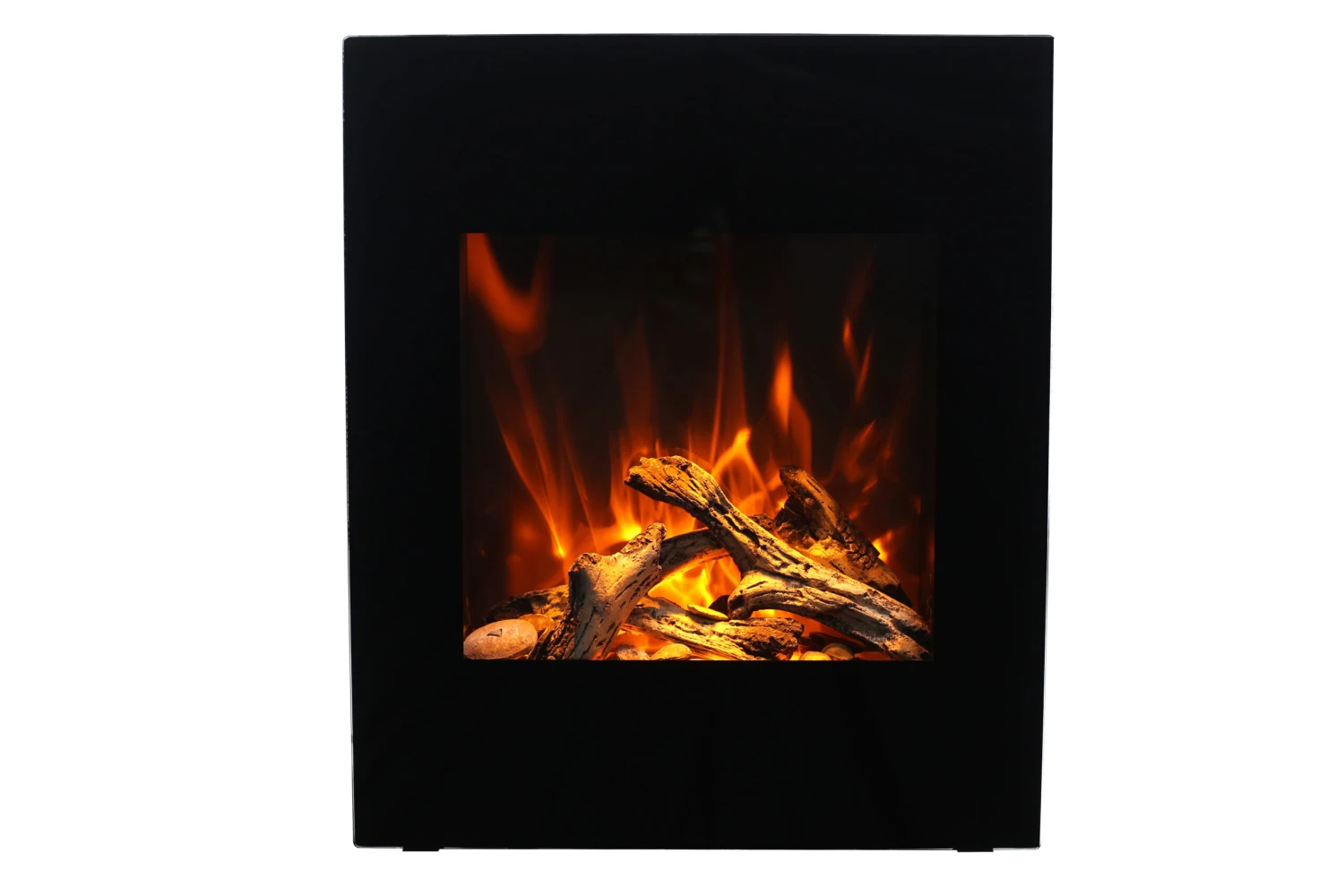 Amantii WM-BI-2428-VLR-BG Wall Mount Smart Electric Fireplace 2 Amantii WM-BI-2428-VLR-BG Wall Mount Smart Electric Fireplace - Image 2