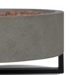 40" Idledale LP Fire Bowl In Glacier Gray -Dimplex Shop Idledale20220