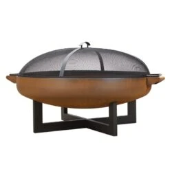 34" LaPorte Wood-Burning Fire Pit In Rust 17 34" LaPorte Wood-Burning Fire Pit In Rust -Dimplex Shop LA2013