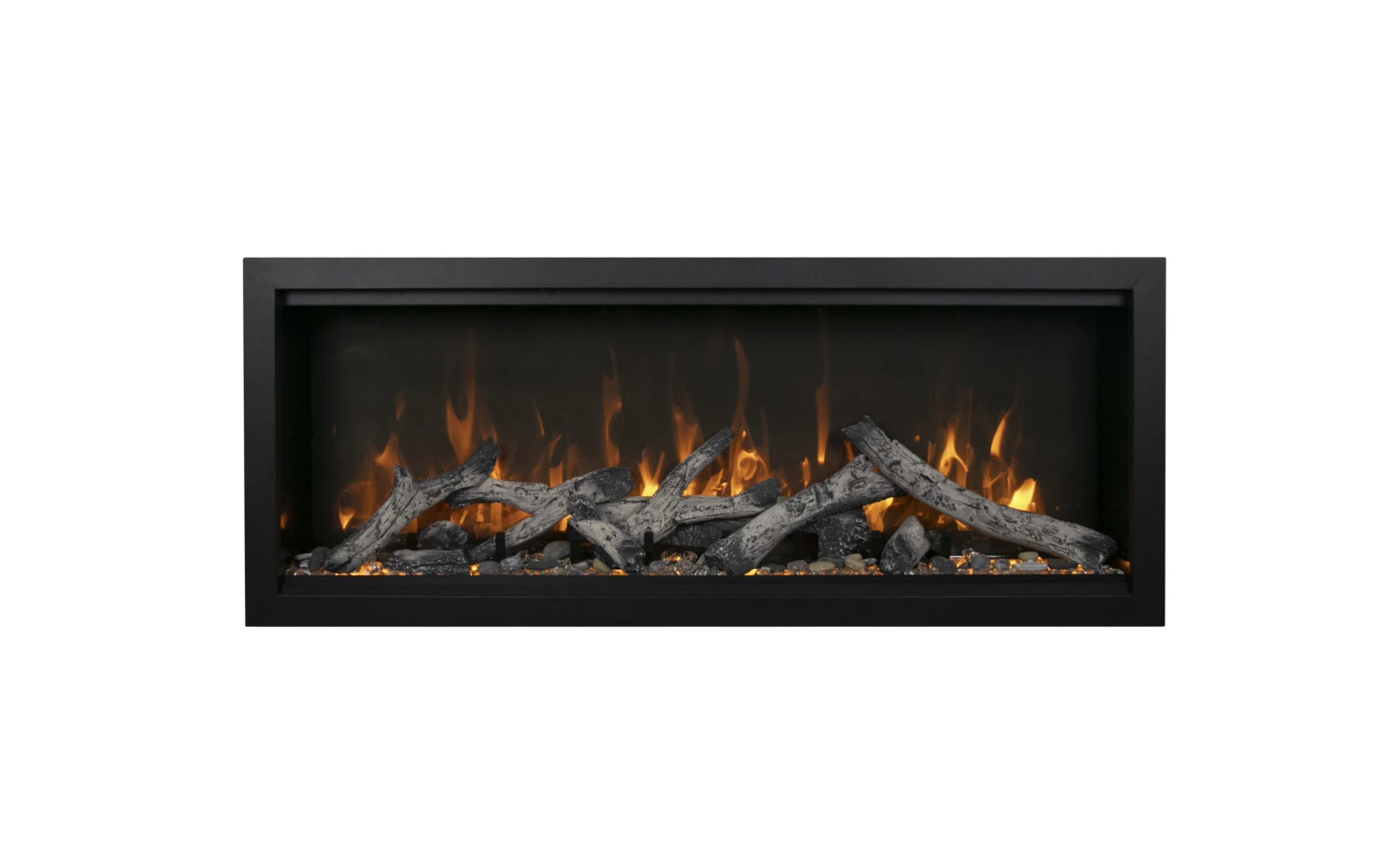 34" Symmetry Xtra Tall Smart Electric Indoor / Outdoor WiFi Enabled Fireplace 2 34" Symmetry Xtra Tall Smart Electric Indoor / Outdoor WiFi Enabled Fireplace - Image 2