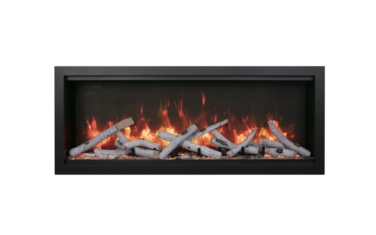 34" Symmetry Xtra Tall Smart Electric Indoor / Outdoor WiFi Enabled Fireplace 3 34" Symmetry Xtra Tall Smart Electric Indoor / Outdoor WiFi Enabled Fireplace - Image 3