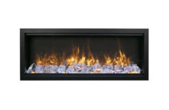 60" Symmetry Xtra Tall Smart Electric Indoor / Outdoor WiFi Enabled Fireplace -Dimplex Shop MG 9674