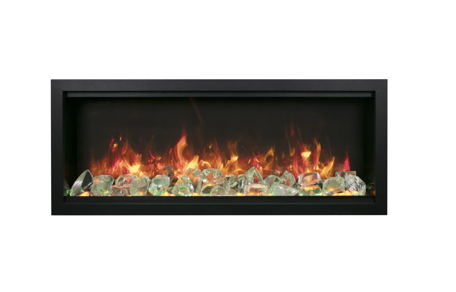 34" Symmetry Xtra Tall Smart Electric Indoor / Outdoor WiFi Enabled Fireplace 4 34" Symmetry Xtra Tall Smart Electric Indoor / Outdoor WiFi Enabled Fireplace - Image 4