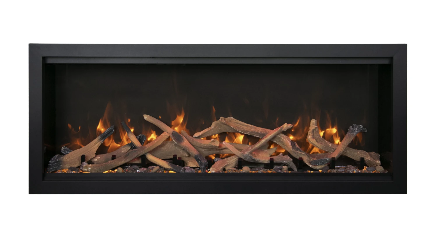 55" Remii Tall Indoor/Outdoor Built-In Electric Fireplace 4 55" Remii Tall Indoor/Outdoor Built-In Electric Fireplace - Image 4