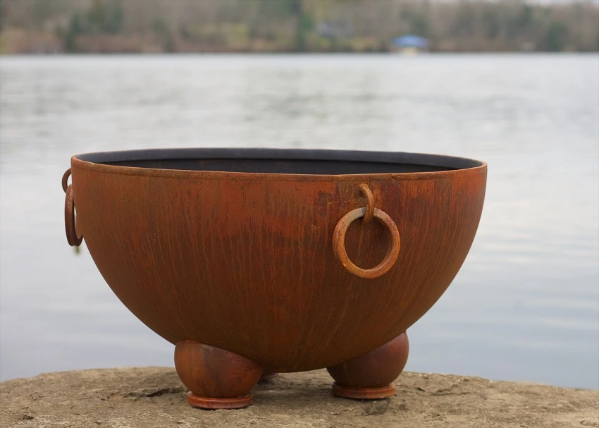 41" Nepal Outdoor Fire Pit 5 41" Nepal Outdoor Fire Pit - Image 5