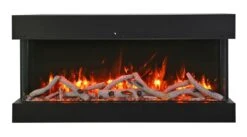 30" 3 Sided Electric Fireplace