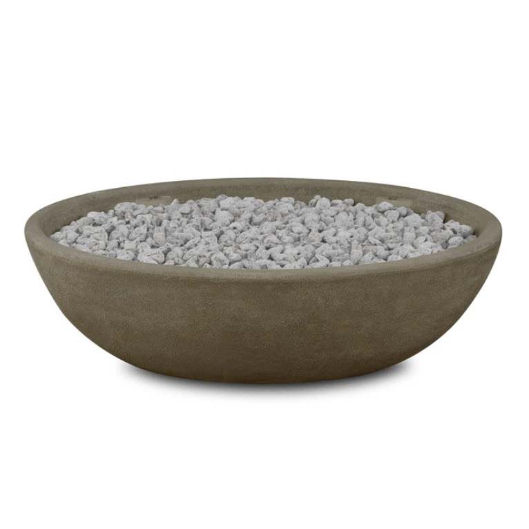 48" Riverside Oval Fire Bowl - Glacier Gray 5 48" Riverside Oval Fire Bowl - Glacier Gray - Image 5