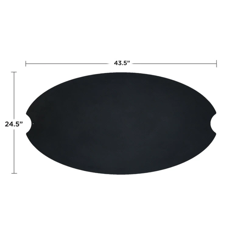 48" Riverside Oval Fire Bowl - Shale 6 48" Riverside Oval Fire Bowl - Shale - Image 6
