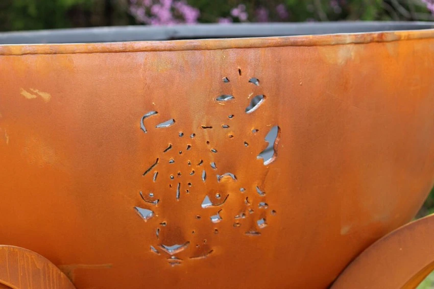 41" Africa's Big Five Outdoor Fire Pit 2 41" Africa's Big Five Outdoor Fire Pit - Image 2