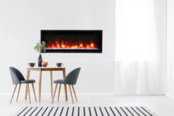 35" Remii Extra Slim Indoor/Outdoor Built-In Electric Fireplace -Dimplex Shop SYM42 XS OY Ember Room 957363256
