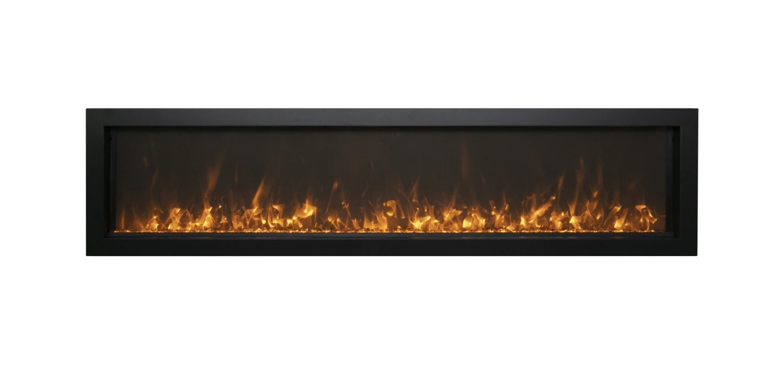 45" Remii Extra Slim Indoor/Outdoor Built-In Electric Fireplace 2 45" Remii Extra Slim Indoor/Outdoor Built-In Electric Fireplace - Image 2