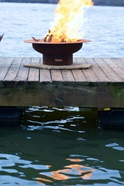 36" Saturn Outdoor Fire Pit