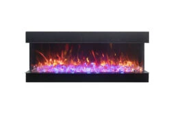50" Amantii Tru View XL Deep Smart 3 Sided Glass Electric Fireplace 26 50" Amantii Tru View XL Deep Smart 3 Sided Glass Electric Fireplace -Dimplex Shop TUR20VIEW206020XL20GLASS20CHUNKS20YELLOW20AND20ORANGE MG 8210