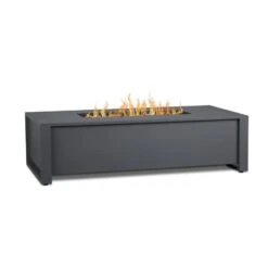 52" Keenan Gray LP Firepit Table