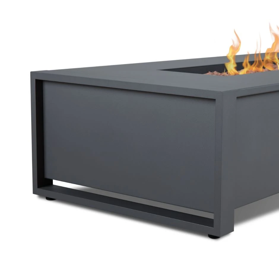 52" Keenan Gray LP Firepit Table 5 52" Keenan Gray LP Firepit Table - Image 5