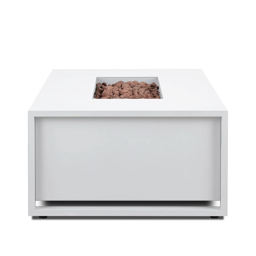 42" Keenan White LP Firepit Table 4 42" Keenan White LP Firepit Table - Image 4