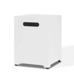 42" Keenan White LP Firepit Table 27 42" Keenan White LP Firepit Table -Dimplex Shop White203