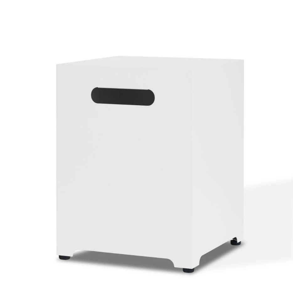 42" Keenan White LP Firepit Table 11 42" Keenan White LP Firepit Table - Image 11